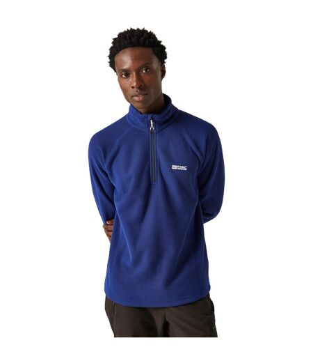 Great Outdoors Mens Kenger Half Zip Honeycomb Fleece New Royal Regatta