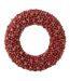 Couronne de Noël Ronde Baies 45cm Rouge-1