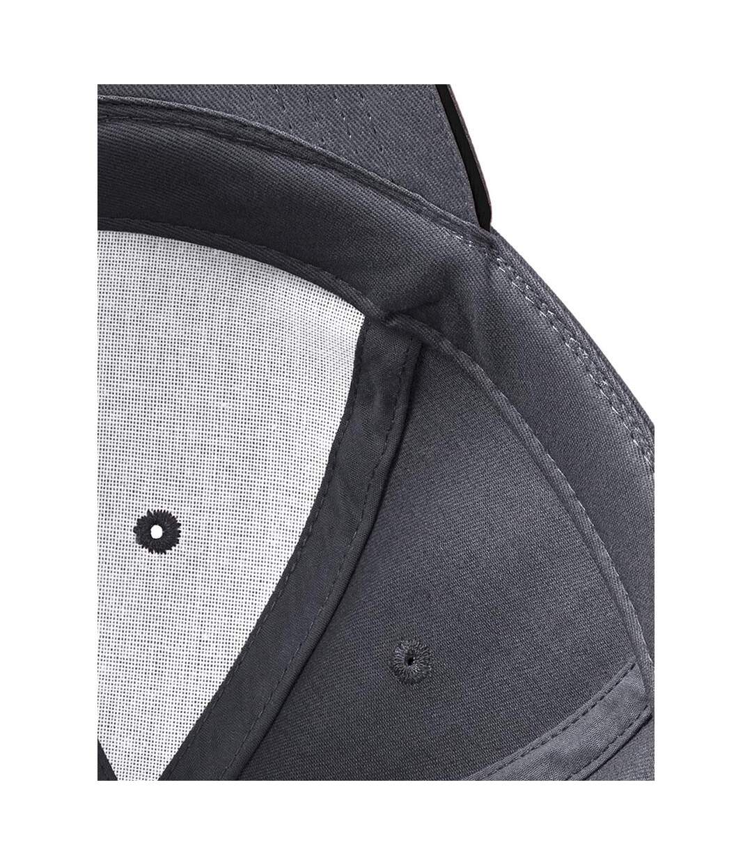 Adultes Unisex Athleisure Cotton Baseball Cap Graphite Noir Beechfield-4