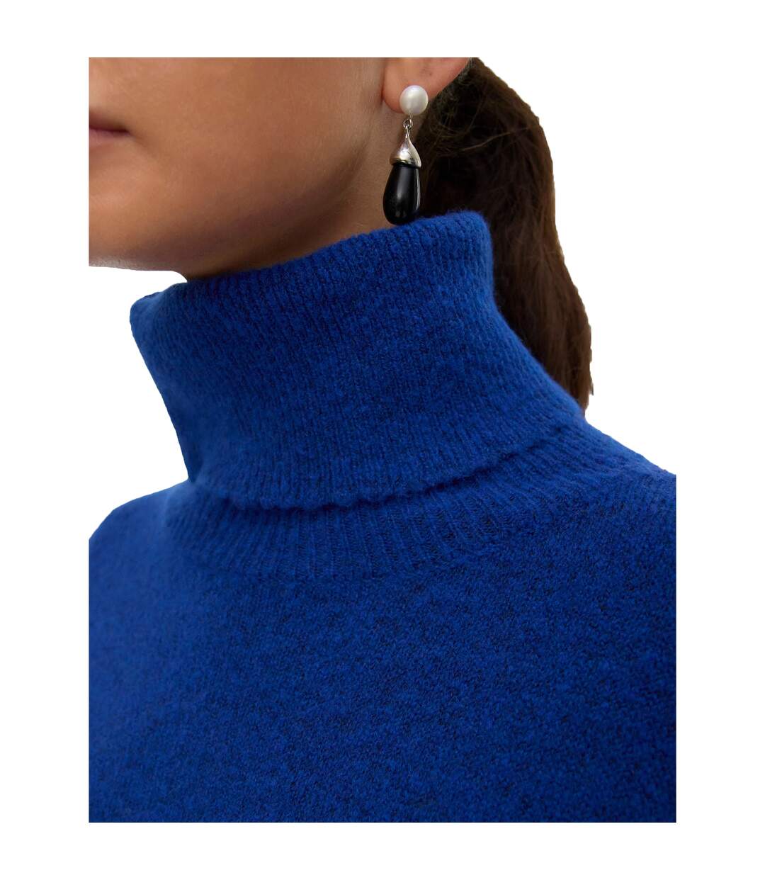 Robe-pull Femme Bleu Vero Moda-3