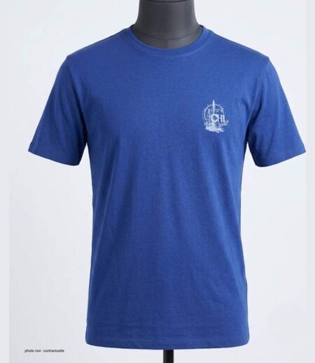 Tee-shirt A2121B Challenger – Le haut à manches courtes en coton jersey bleu marine pour homme