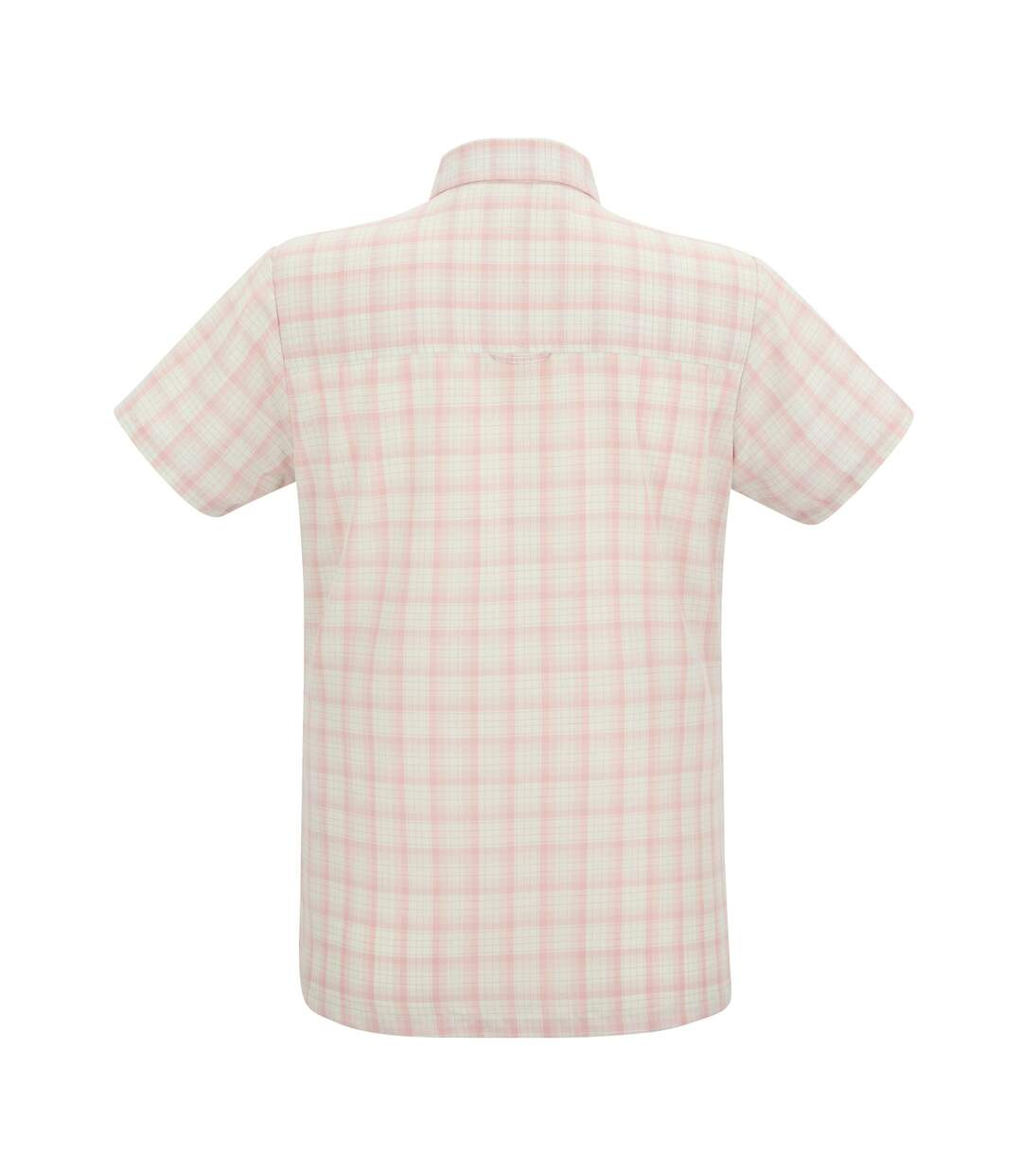 Chemisier Manches Courtes Motif/style À Carreaux Mindano Femme Rose Regatta-3