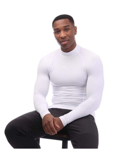 Haut Thermique Manches Longues Liga Homme Blanc Puma