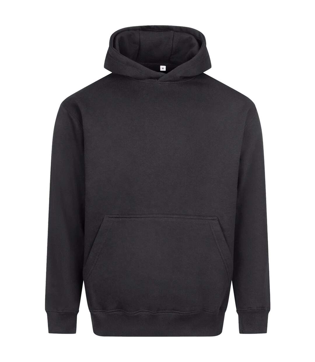 Sweat À Capuche Vision Adulte Charbon Uni Awdis-2
