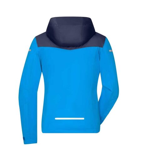 Veste Tous Les Temps Femme Bleu Marine Bleu Vif James And Nicholson