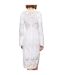 Robe Style Bord Brodé Danouk Femme Blanc Boss-3