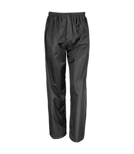 Result Core Unisex Adult Waterproof Trousers (Black)
