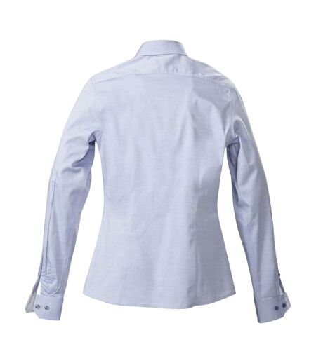 James Harvest Womens/Ladies Redding Formal Shirt (Blue)