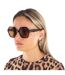 Womens/ladies Romy Hexagon Sunglasses One Size Dark Havana Brown Tom Ford-1