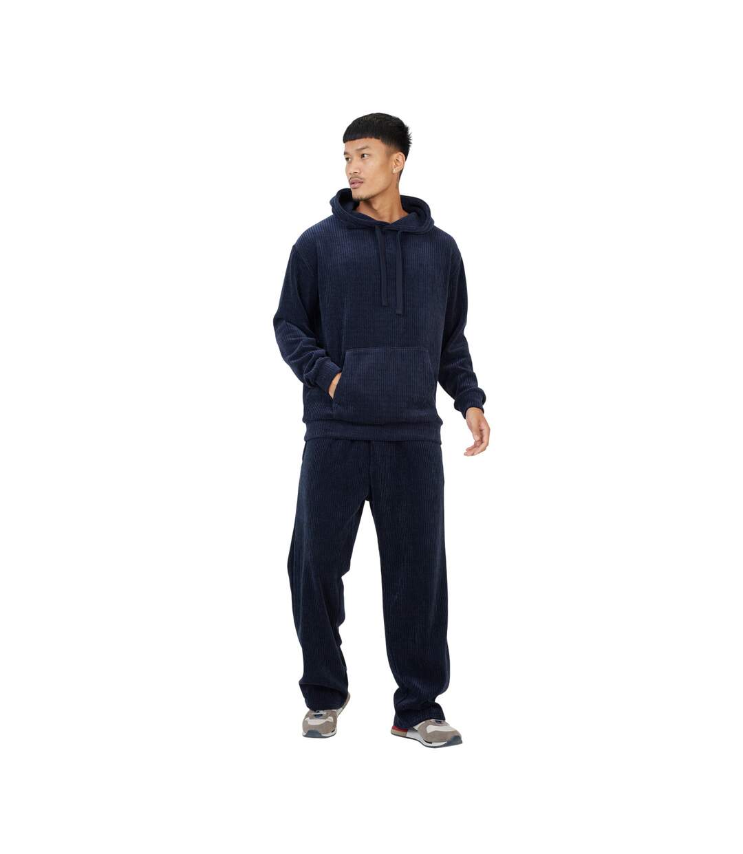 Pantalon De Jogging Homme Bleu Marine Brave Soul-4