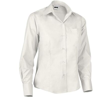 Chemise manches longues - Femme - STAR ML - blanc cassé ivoire