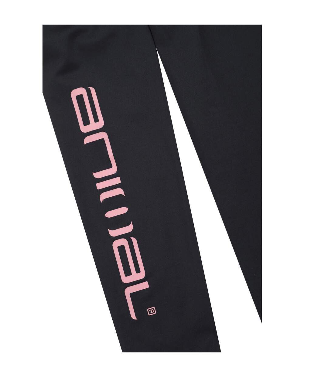 Haut Thermique Piste Femme Noir Vif Animal-3