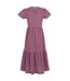 Robe mi-longue orla kiely femme lilas Regatta-1