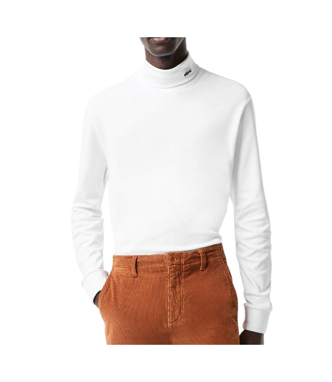 T-Shirt blanc homme lacoste uh0223-1