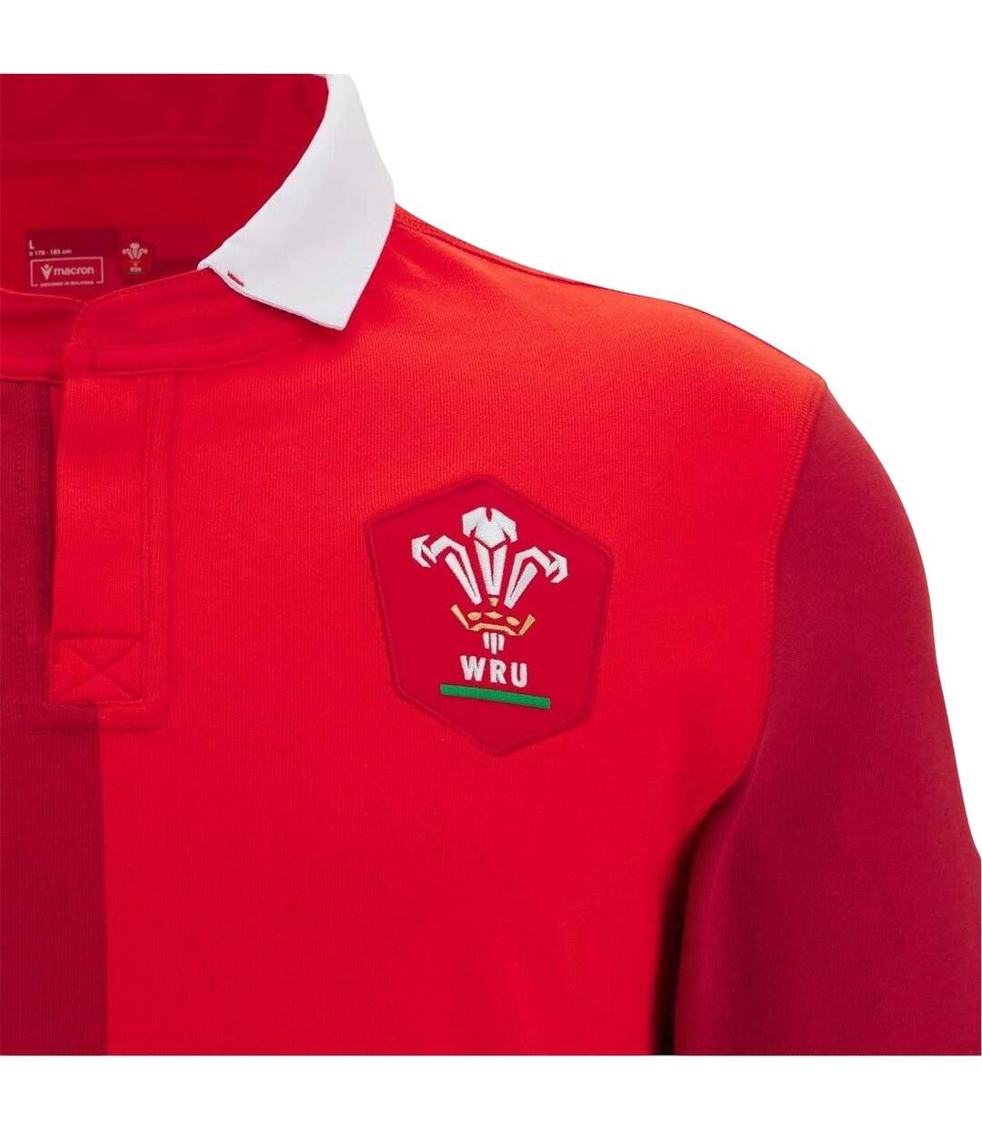 Haut De Rugby Homme Rouge Wales RU-4
