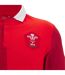 Haut De Rugby Homme Rouge Wales RU-4