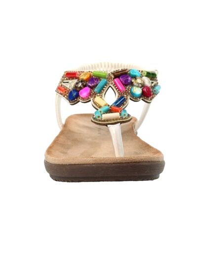 Sandales rachel femme blanc Lunar