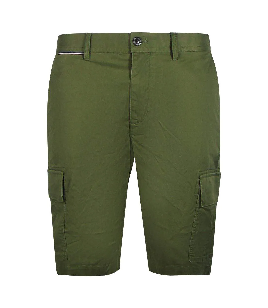 Mens Cargo Shorts Green Tommy Hilfiger-1