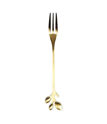 Set de 8 fourchettes à dessert en métal doré Royal