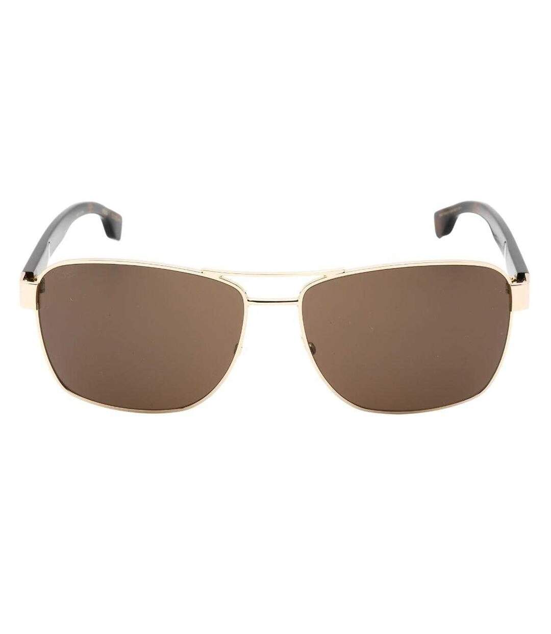 Lunettes De Soleil Homme Taille Unique Brun Havane Doré Hugo Boss-1