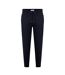 Mens Plain Slim Jogging Bottoms Black Firetrap-1