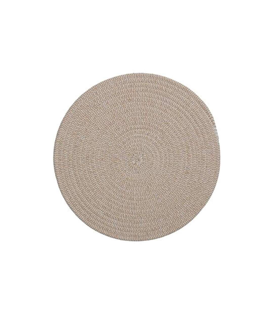 Set de Table Déco Coton 38cm Naturel-1