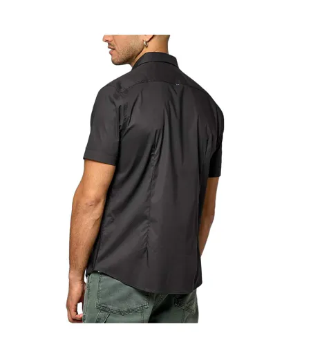 Chemise noire homme kaporal koura