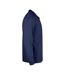Mens Classic Lincoln Long-sleeved Polo Shirt Burgundy Clique-3