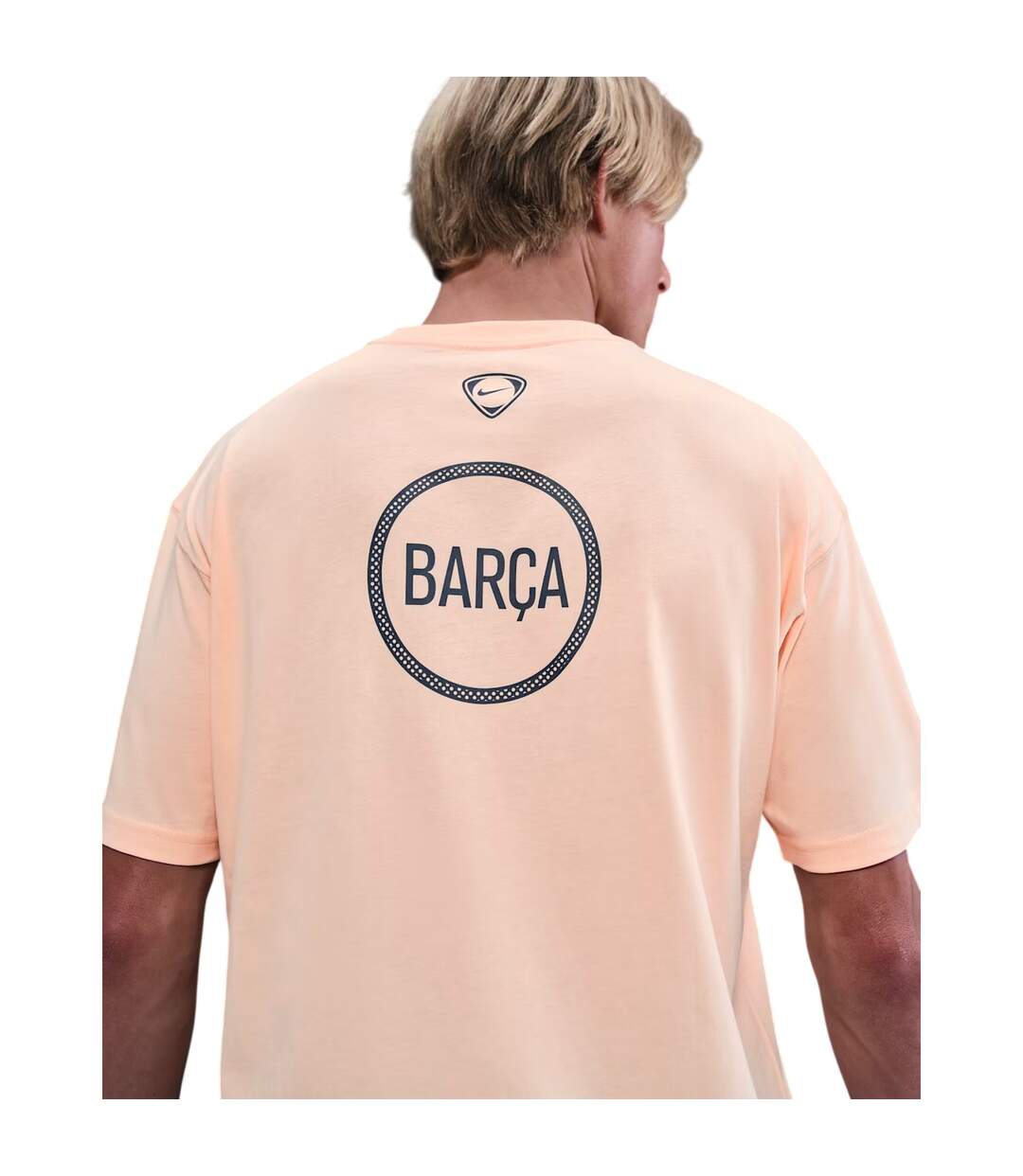 T-shirt Motif/style Fc Barcelone T90 Homme Beige Nike-4