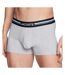 x3 Boxers Noir/Gris/Bleu Homme Lacoste 5H3386 - S