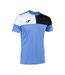 Mens Crew T-shirt Blue Joma-1