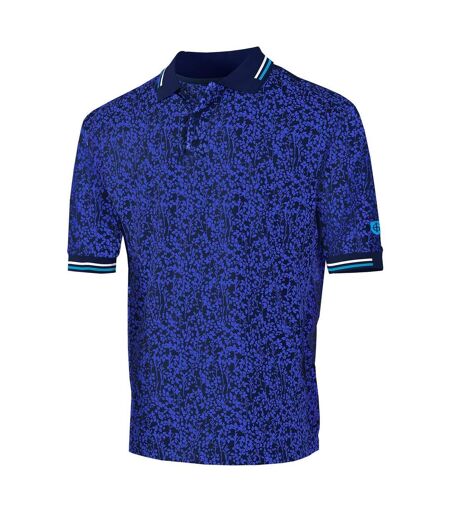 Polo homme lilas / lavande Island Green