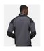 Mens broadstone showerproof fleece jacket seal grey Regatta