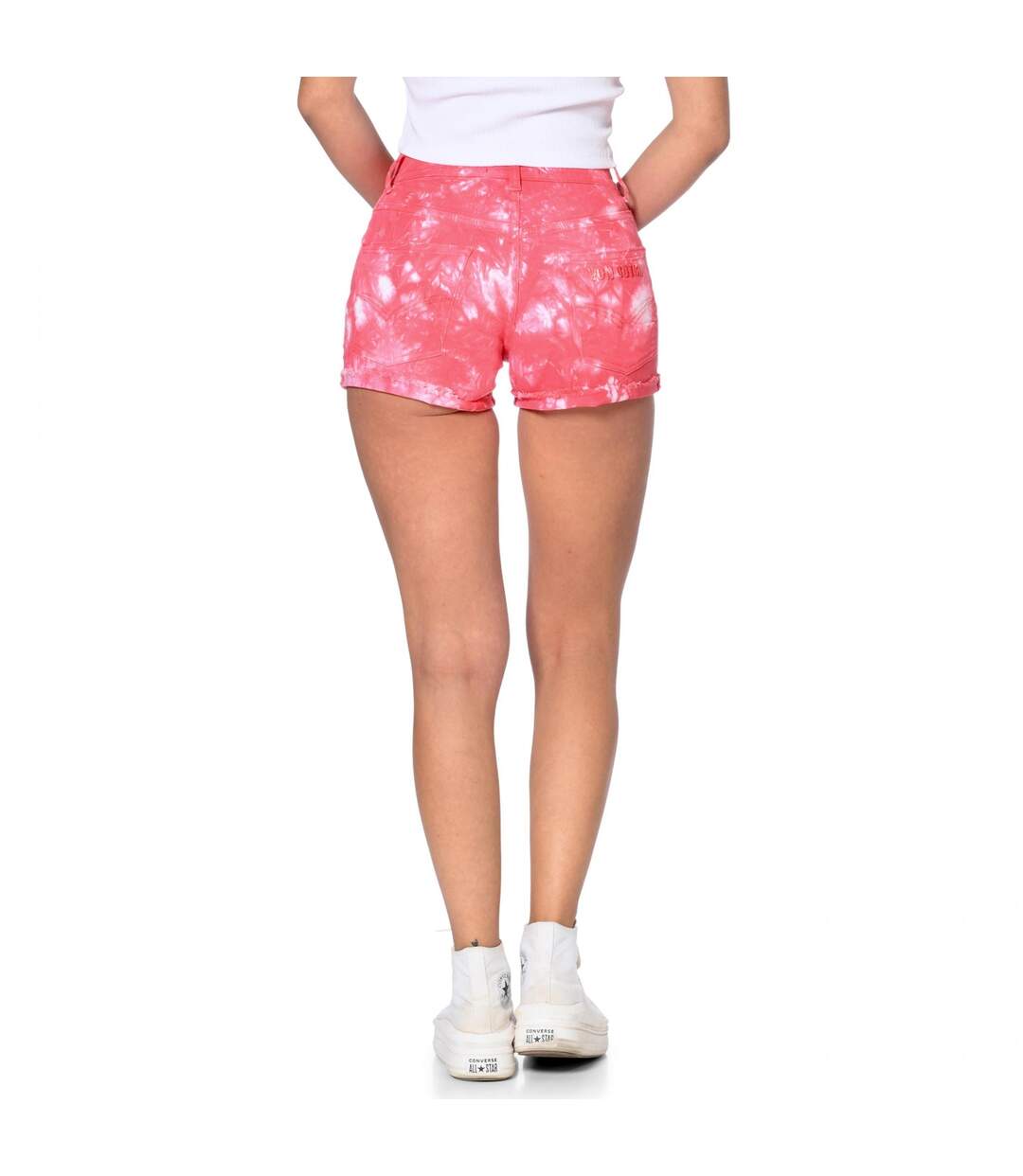 Short Tie and Dye femme en coton Gloss Vondutch-1