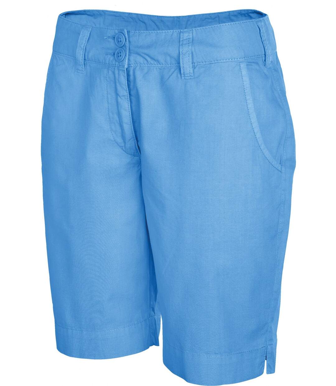 bermuda léger pour femme - K764 - bleu roi