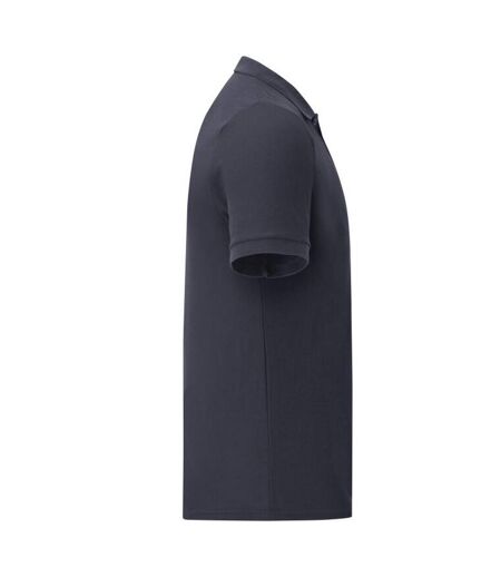 Polo Manches Courtes Homme Bleu Marine Foncé Fruit Of The Loom