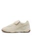 Mens King Suede Round Toe Shoes Alpine White Puma-2