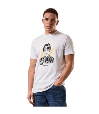 T-shirt Style Graphique Forever Homme Blanc Weekend Offender