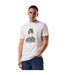 T-shirt Style Graphique Forever Homme Blanc Weekend Offender-1