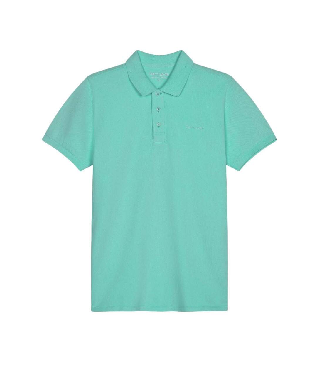 Polo Vert Homme Teddy Smith Florin - S