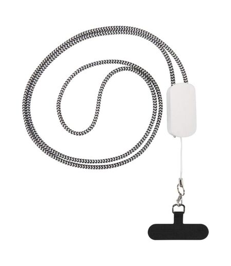 Anser 5 In 1 Recycled Plastic Phone Lanyard White Floso