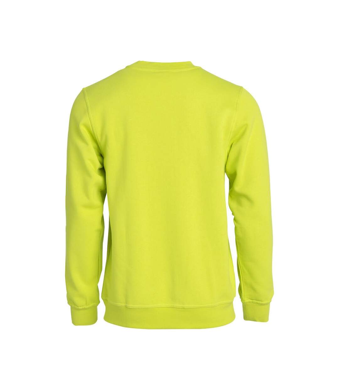 Sweat adulte vert fluo Clique