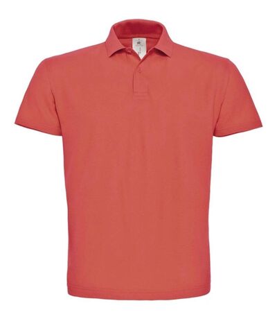 Polo manches courtes - Homme - PUI10 - orange corail