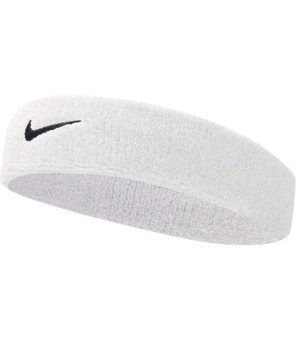 Nike Unisex Adults Swoosh Headband (White)