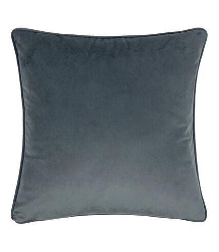 Evans Lichfield Chatsworth Topiary Piped Throw Pillow Cover (Petrol/Mink) (43cm x 43cm) - UTRV3039