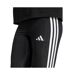 Legging Motif/style 3 Rayures Essentials Femme Noir Adidas-4