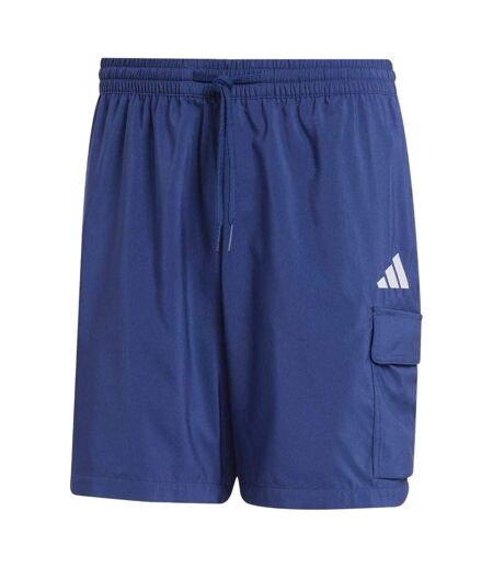 Short À Poches Essentials Homme Bleu Foncé Blanc Adidas