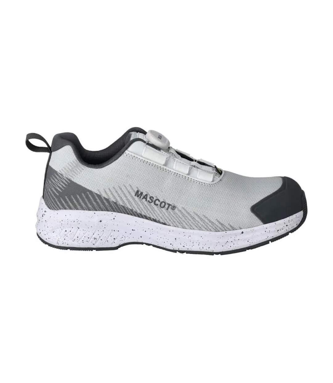 Womens/ladies Footwear Customised Safety Shoes White Stone Grey Mascot-1