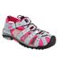 PDQ Womens/Ladies Toggle & Touch Fastening Sports Sandals (Grey/Fuchsia) - UTDF410