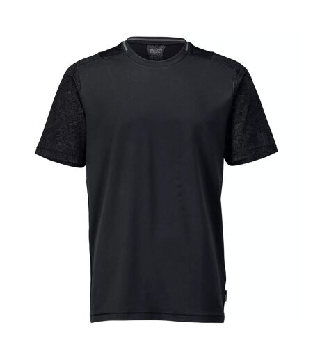 Mens Customised Short-sleeved T-shirt Black Mascot